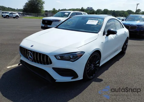 2020 Mercedes-Benz Amg Cla 35 4Matic из США, поврежденный, VIN W1K5J5BB6LN135303